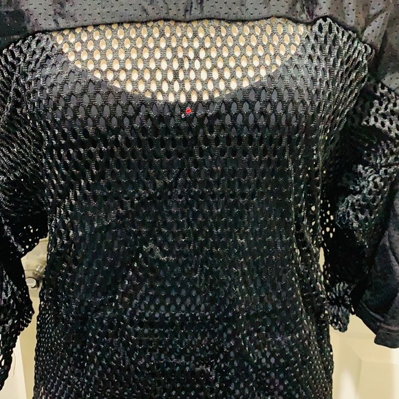 Medalist Sand-Knit Black Mesh Jersey - Picture 2 of 5